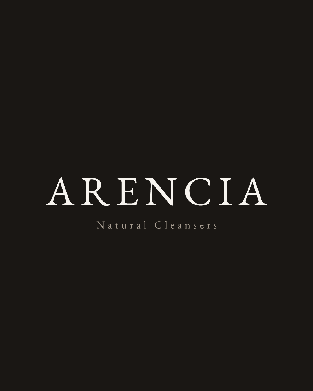 Vetrina Skin — ARENCIA, Natural Cleansers