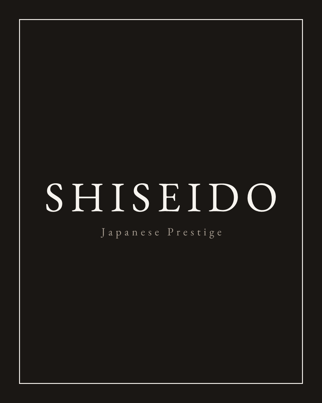 Vetrina Skin — SHISEIDO, Japanese Prestige