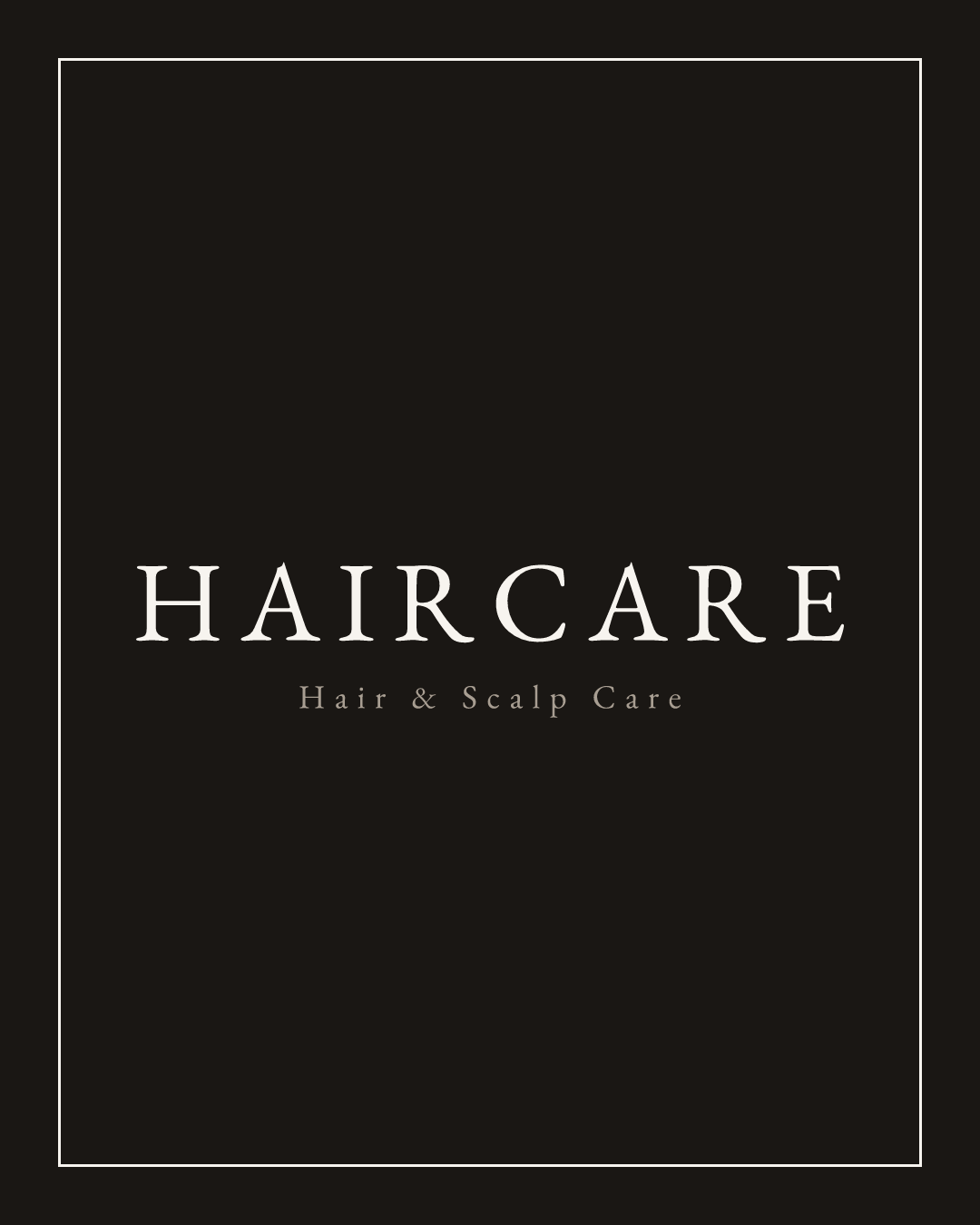 Vetrina Skin — HAIRCARE, Hair & Scalp Care