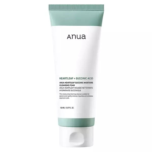 ANUA Heartleaf Succinic Moisture Cleansing Foam 25ml