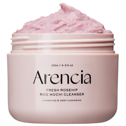 Arencia Fresh Rosehip Rice Mochi Cleanser 2025 Version - 120g