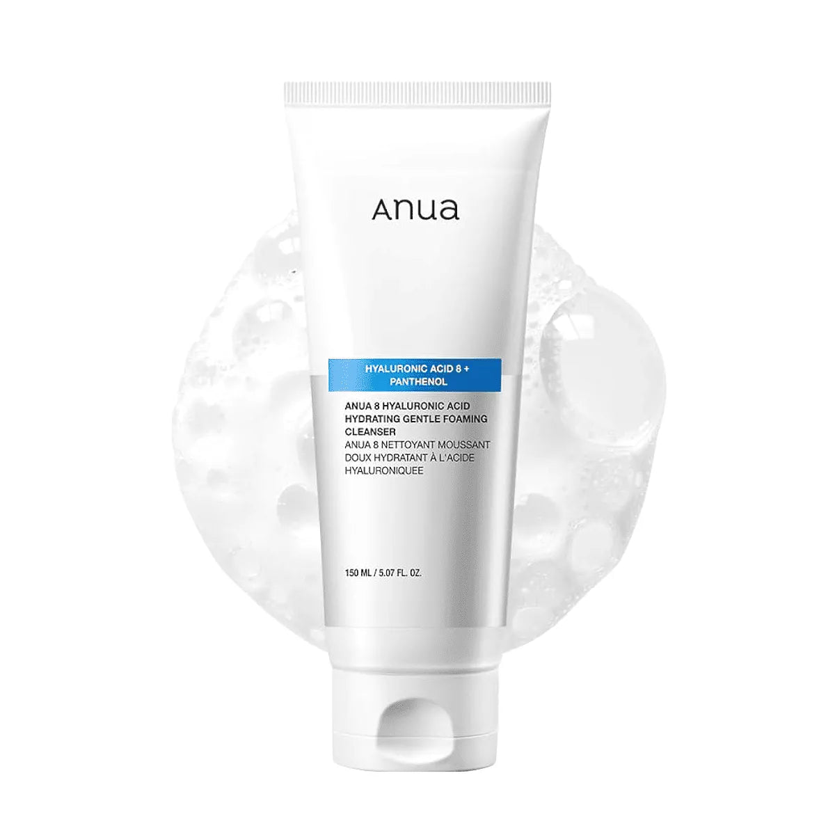 ANUA 8 Hyaluronic Acid Hydrating Gentle Foaming Cleanser 150ml
