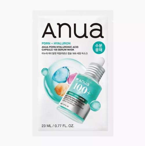 ANUA Pdrn Hyaluronic Acid Capsule 100 Serum Mask (10PCs)