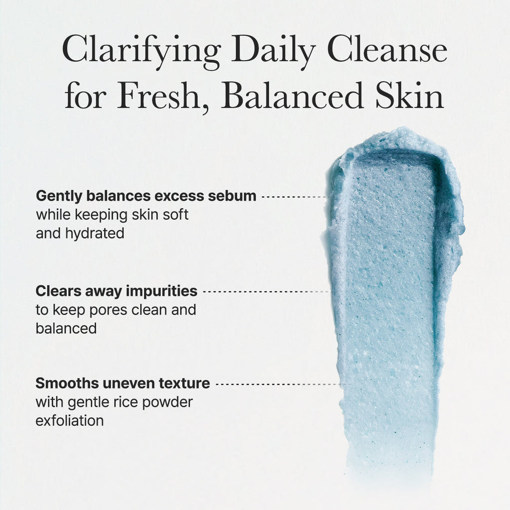Arencia Fresh Blue Hyssop Rice Mochi Cleanser 120g