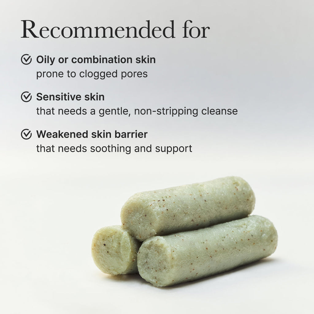 Arencia Green Tea + LHA Deep Pore Rice Cake Cleanser 150g