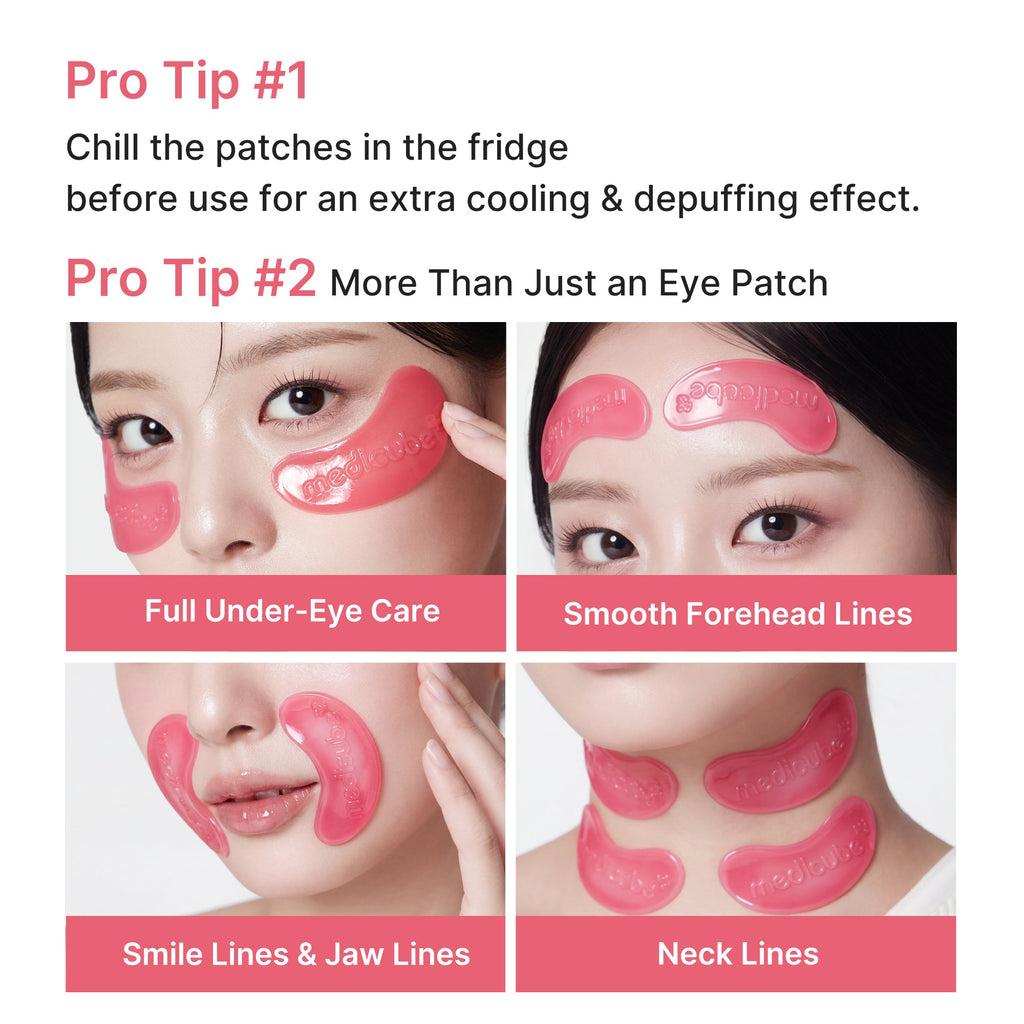 PDRN Pink Collagen Jelly Eye Mask