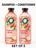Herbal Essences Bio Renew Haircare - Volume + Body - Grapefruit - Shampoo & Conditioner Set - Net Wt