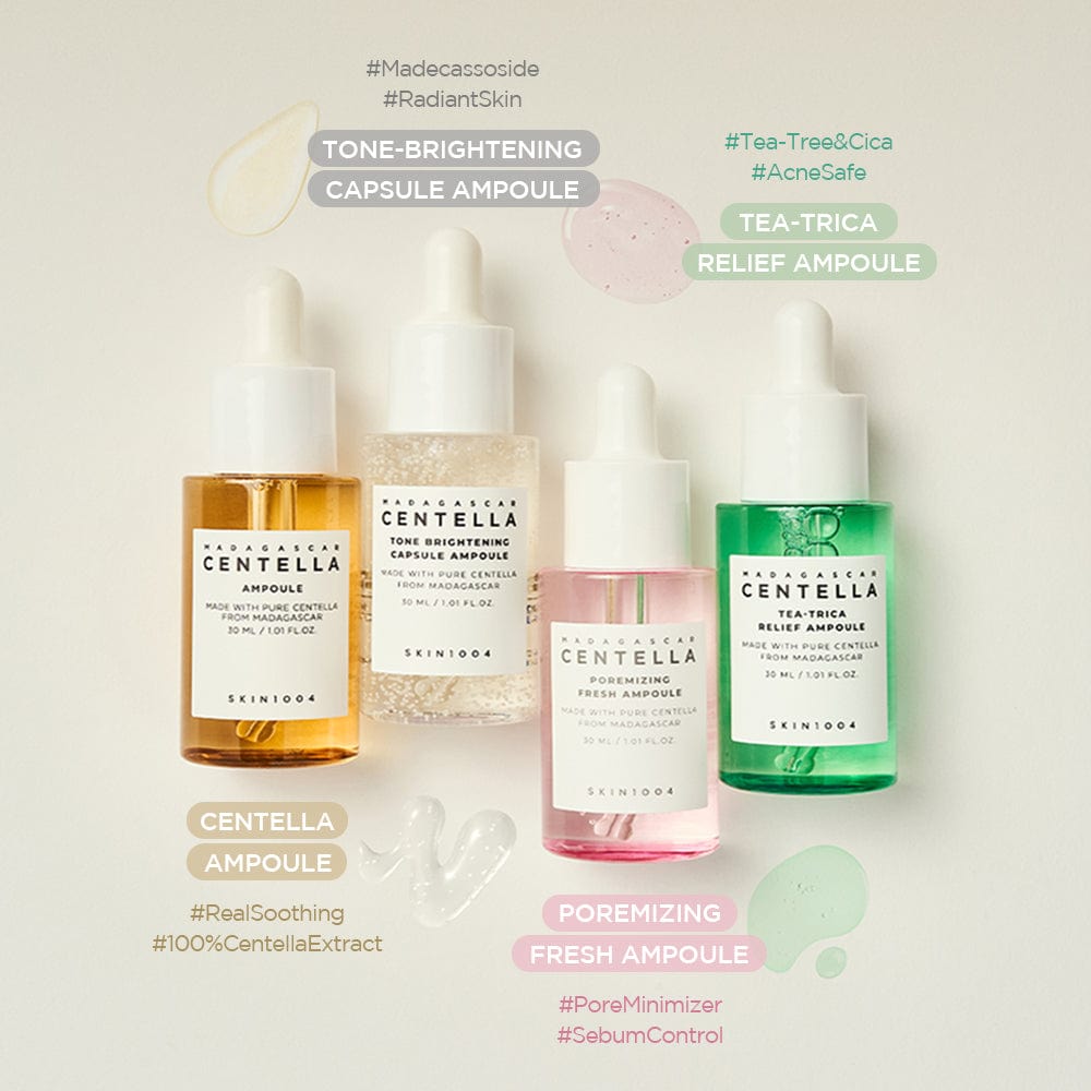 Skin1004 Madagascar Centella Ampoule Kit 30ml x 4 pcs
